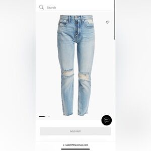 FRAME le original skinny 💯 cotton  EUC wore maybe 2 times!